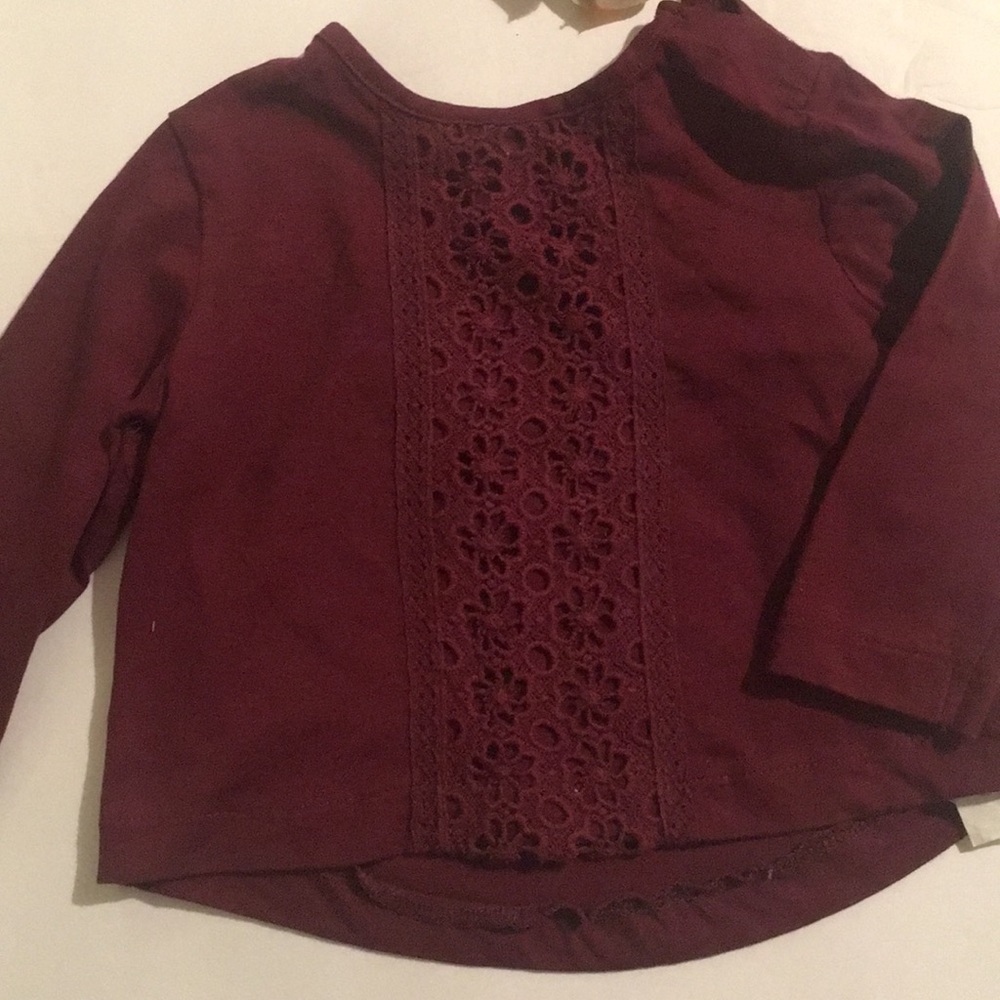 Baby girl long sleeve top